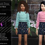 Hyacinth Dress sims 4 cc