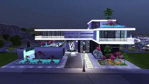Into the Future Sims 4 House