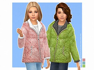 Jule Winter Jacket Girls Sims 4 CC