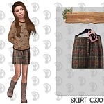 Kids Skirt sims 4 cc