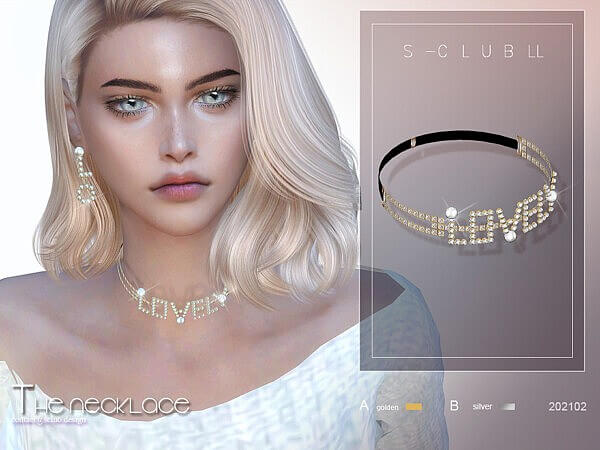 LL Necklace 202102 by S Club from TSR