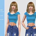 Ladie Top Sims 4 CC