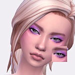 Lavender Moon Eyeshadow Sims 4 CC
