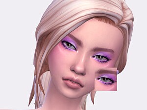 Lavender Moon Eyeshadow Sims 4 CC