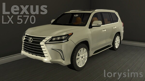 Lexus LX 570 sims 4 cc