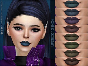 Lipstick 10 Sims 4 CC