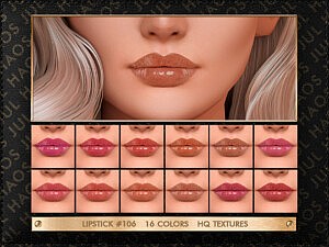 Lipstick 106 sims 4 cc
