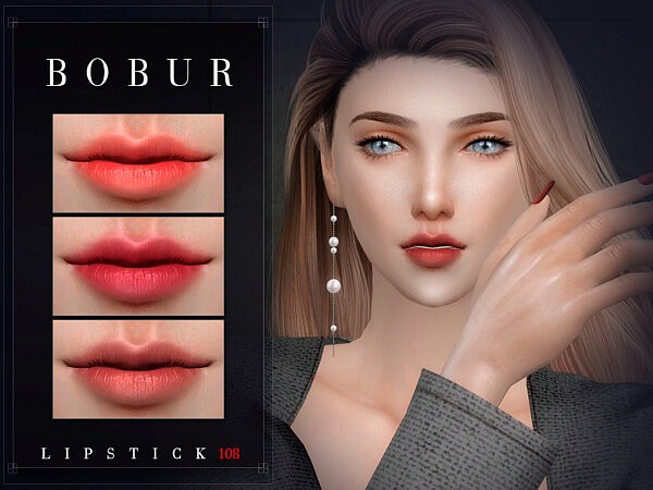 Lipstick 108 Sims 4 CC