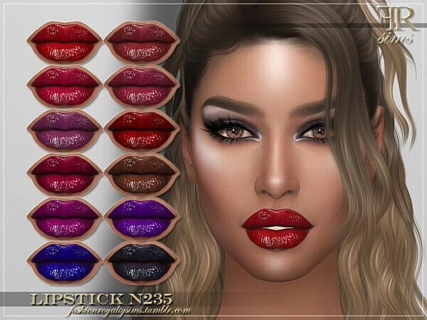 Lipstick N235 by FashionRoyaltySims from TSR