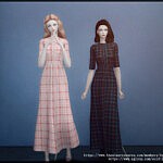 Long Dress Sims 4 CC