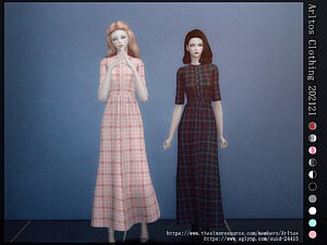 Long Dress Sims 4 CC