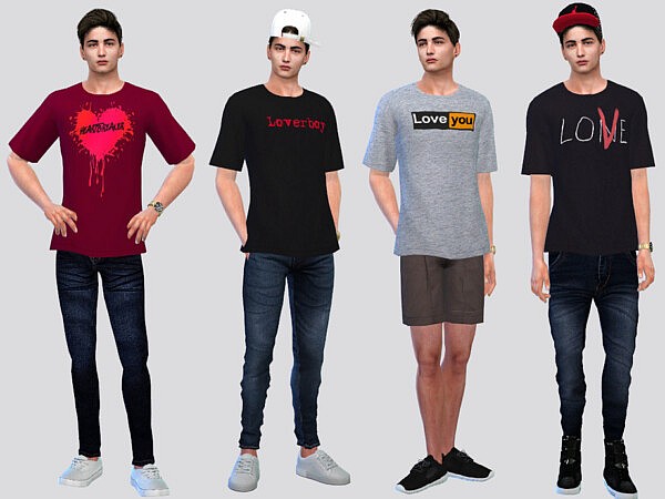 Love Graphic Tees by McLayneSims from TSR