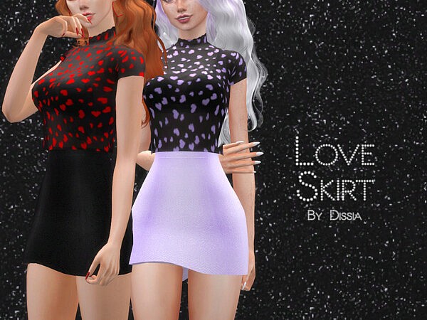 Love Skirt by Dissia from TSR