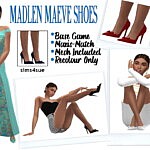 Madlen`s Maeve shoes recolored