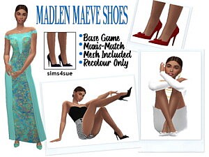 Madlen`s Maeve shoes recolored