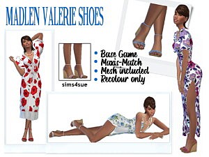 Madlens Valerie Shoes sims 4 cc