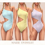 Marie Swimsuit sims 4 cc