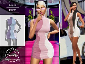 Miami Dress Sims 4 CC