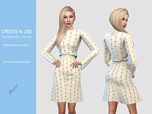 Midi Dress Sims 4 CC