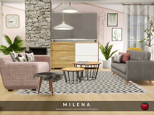 Milena living sims 4 cc