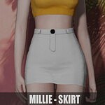 Millie Skirt sims 4 cc