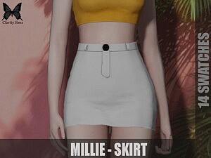 Millie Skirt sims 4 cc