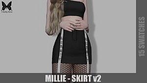 Millie Skirt v2 sims 4 cc