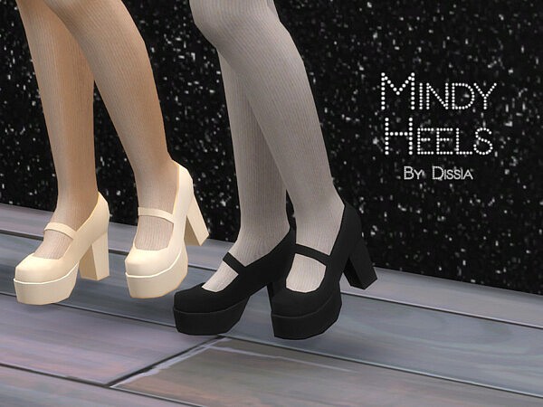 Mindy Heels Set by Dissia from TSR