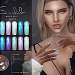 Nails 202103 Sims 4 CC