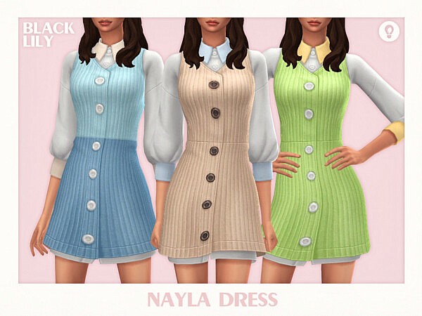 Nayla Dress by Black Lily from TSR