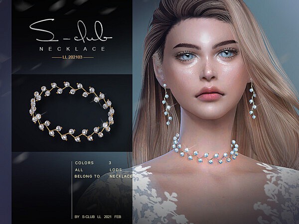 Necklace 2021013 by S Club from TSR
