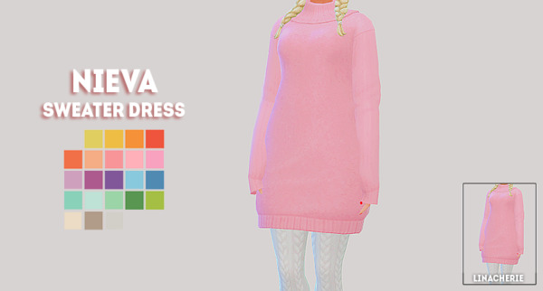 Nieva sweater dress from LinaCherie