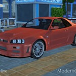 Nissan Skyline Sims 4 CC