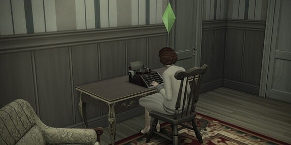 Office Secretary Vintage Career by Alpha Waifu from Mod The Sims