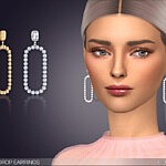 Ophelia Drop Earrings sims 4 cc