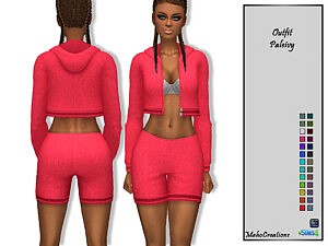 Outfit Paleivy Sims 4 CC