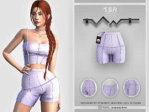Patchworks Shorts Sims 4 cc