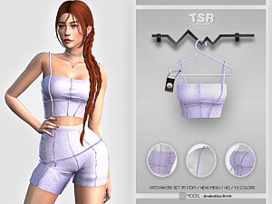 Patchworks Top Sims 4 CC