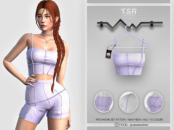 Patchworks Set 117 Top by busra tr from TSR