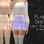 Plaid Skirt Light Edition Sims 4 CC