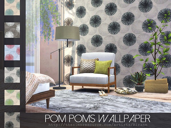 Pom Poms Wallpaper by Rirann from TSR