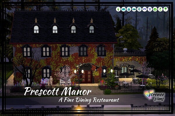 Prescott Manor from Strenee sims