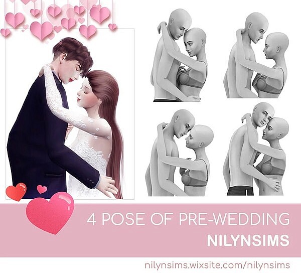 Prewedding Poses  015 from Nilyn Sims 4