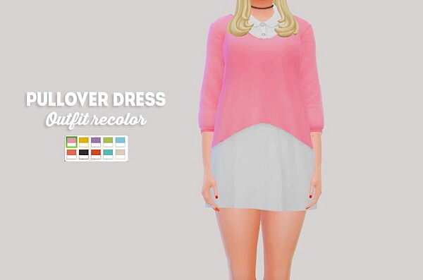 Pullover dress recolor from LinaCherie