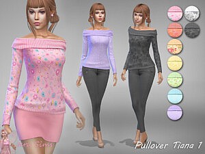 Pullover Tiana 1 by Jaru Sims