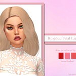 Rosebud Petal Lip Tints sims 4 cc