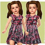 Rosie Dress Toddlers sims 4 cc