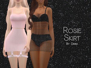 Rosie Skirt Sims 4 CC