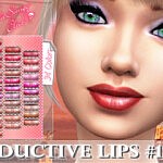 Seductive Lips Sims 4 CC