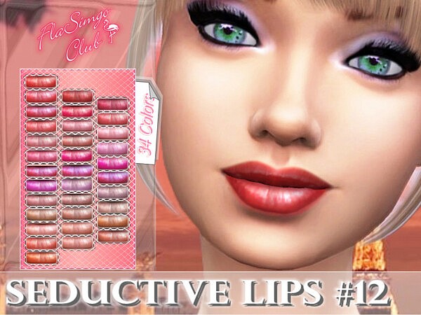 Seductive Lips Sims 4 CC